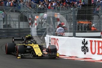 World © Octane Photographic Ltd. Formula 1 – Monaco GP. Practice 2. Renault Sport F1 Team RS19 – Nico Hulkenberg. Monte-Carlo, Monaco. Thursday 23rd May 2019.