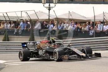 World © Octane Photographic Ltd. Formula 1 – Monaco GP. Practice 3. Rich Energy Haas F1 Team VF19 – Kevin Magnussen. Monte-Carlo, Monaco. Saturday 25th May 2019.