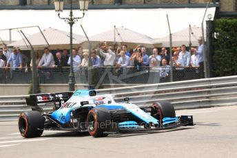 World © Octane Photographic Ltd. Formula 1 – Monaco GP. Practice 3. ROKiT Williams Racing FW 42 – George Russell. Monte-Carlo, Monaco. Saturday 25th May 2019.