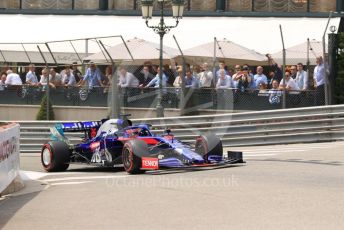 World © Octane Photographic Ltd. Formula 1 – Monaco GP. Practice 3. Scuderia Toro Rosso STR14 – Daniil Kvyat. Monte-Carlo, Monaco. Saturday 25th May 2019.