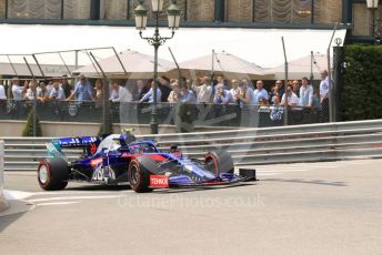 World © Octane Photographic Ltd. Formula 1 – Monaco GP. Practice 3. Scuderia Toro Rosso STR14 – Alexander Albon. Monte-Carlo, Monaco. Saturday 25th May 2019.