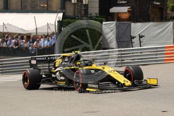 World © Octane Photographic Ltd. Formula 1 – Monaco GP. Practice 3. Renault Sport F1 Team RS19 – Nico Hulkenberg. Monte-Carlo, Monaco. Saturday 25th May 2019.