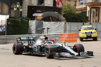 World © Octane Photographic Ltd. Formula 1 – Monaco GP. Practice 3. Mercedes AMG Petronas Motorsport AMG F1 W10 EQ Power+ - Valtteri Bottas. Monte-Carlo, Monaco. Saturday 25th May 2019.