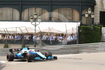 World © Octane Photographic Ltd. Formula 1 – Monaco GP. Practice 3. ROKiT Williams Racing FW 42 – George Russell. Monte-Carlo, Monaco. Saturday 25th May 2019.