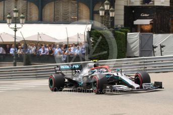 World © Octane Photographic Ltd. Formula 1 – Monaco GP. Practice 3. Mercedes AMG Petronas Motorsport AMG F1 W10 EQ Power+ - Valtteri Bottas. Monte-Carlo, Monaco. Saturday 25th May 2019.