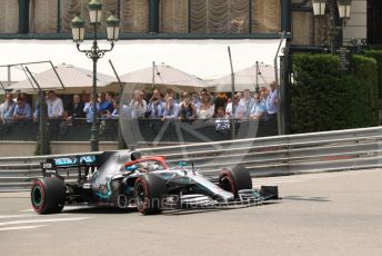 World © Octane Photographic Ltd. Formula 1 – Monaco GP. Practice 3. Mercedes AMG Petronas Motorsport AMG F1 W10 EQ Power+ - Lewis Hamilton. Monte-Carlo, Monaco. Saturday 25th May 2019.