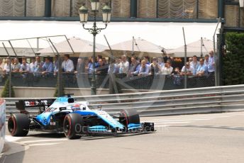 World © Octane Photographic Ltd. Formula 1 – Monaco GP. Practice 3. ROKiT Williams Racing FW 42 – George Russell. Monte-Carlo, Monaco. Saturday 25th May 2019.