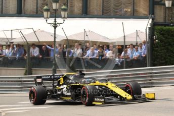 World © Octane Photographic Ltd. Formula 1 – Monaco GP. Practice 3. Renault Sport F1 Team RS19 – Daniel Ricciardo. Monte-Carlo, Monaco. Saturday 25th May 2019.