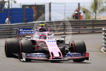 World © Octane Photographic Ltd. Formula 1 – Monaco GP. Practice 3. SportPesa Racing Point RP19 – Lance Stroll. Monte-Carlo, Monaco. Saturday 25th May 2019.