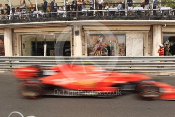 World © Octane Photographic Ltd. Formula 1 – Monaco GP. Practice 3. Scuderia Ferrari SF90 – Charles Leclerc. Monte-Carlo, Monaco. Saturday 25th May 2019.