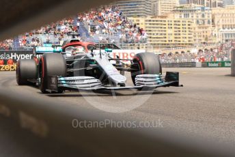 World © Octane Photographic Ltd. Formula 1 – Monaco GP. Practice 3. Mercedes AMG Petronas Motorsport AMG F1 W10 EQ Power+ - Lewis Hamilton. Monte-Carlo, Monaco. Saturday 25th May 2019.
