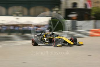 World © Octane Photographic Ltd. Formula 1 – Monaco GP. Practice 3. Renault Sport F1 Team RS19 – Daniel Ricciardo. Monte-Carlo, Monaco. Saturday 25th May 2019.