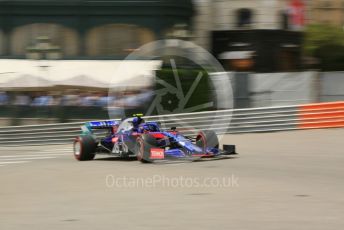 World © Octane Photographic Ltd. Formula 1 – Monaco GP. Practice 3. Scuderia Toro Rosso STR14 – Alexander Albon. Monte-Carlo, Monaco. Saturday 25th May 2019.