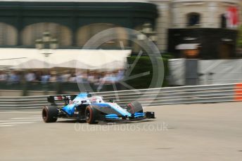 World © Octane Photographic Ltd. Formula 1 – Monaco GP. Practice 3. ROKiT Williams Racing FW 42 – George Russell. Monte-Carlo, Monaco. Saturday 25th May 2019.