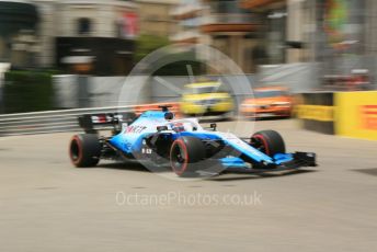 World © Octane Photographic Ltd. Formula 1 – Monaco GP. Practice 3. ROKiT Williams Racing FW 42 – George Russell. Monte-Carlo, Monaco. Saturday 25th May 2019.