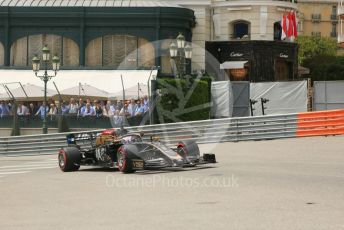 World © Octane Photographic Ltd. Formula 1 – Monaco GP. Practice 3. Rich Energy Haas F1 Team VF19 – Romain Grosjean. Monte-Carlo, Monaco. Saturday 25th May 2019.