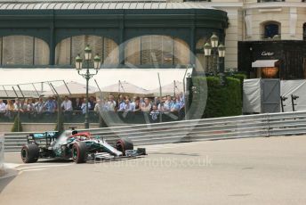World © Octane Photographic Ltd. Formula 1 – Monaco GP. Practice 3. Mercedes AMG Petronas Motorsport AMG F1 W10 EQ Power+ - Lewis Hamilton. Monte-Carlo, Monaco. Saturday 25th May 2019.