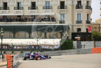 World © Octane Photographic Ltd. Formula 1 – Monaco GP. Practice 3. Scuderia Toro Rosso STR14 – Alexander Albon. Monte-Carlo, Monaco. Saturday 25th May 2019.