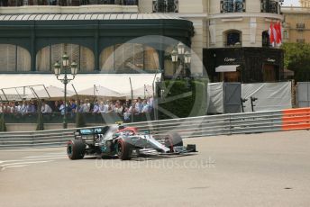 World © Octane Photographic Ltd. Formula 1 – Monaco GP. Practice 3. Mercedes AMG Petronas Motorsport AMG F1 W10 EQ Power+ - Valtteri Bottas. Monte-Carlo, Monaco. Saturday 25th May 2019.