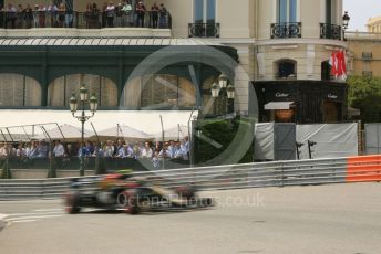 World © Octane Photographic Ltd. Formula 1 – Monaco GP. Practice 3. Rich Energy Haas F1 Team VF19 – Kevin Magnussen. Monte-Carlo, Monaco. Saturday 25th May 2019.