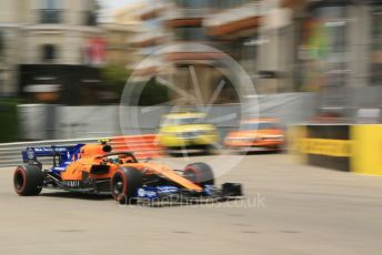 World © Octane Photographic Ltd. Formula 1 – Monaco GP. Practice 3. McLaren MCL34 – Lando Norris. Monte-Carlo, Monaco. Saturday 25th May 2019.