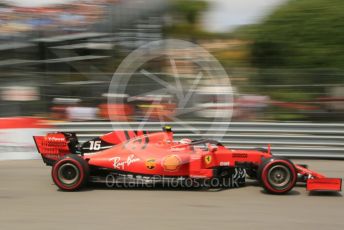 World © Octane Photographic Ltd. Formula 1 – Monaco GP. Practice 3. Scuderia Ferrari SF90 – Charles Leclerc. Monte-Carlo, Monaco. Saturday 25th May 2019.