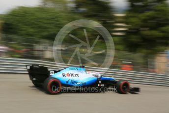 World © Octane Photographic Ltd. Formula 1 – Monaco GP. Practice 3. ROKiT Williams Racing FW 42 – George Russell. Monte-Carlo, Monaco. Saturday 25th May 2019.