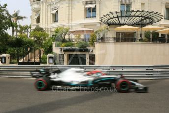 World © Octane Photographic Ltd. Formula 1 – Monaco GP. Practice 3. Mercedes AMG Petronas Motorsport AMG F1 W10 EQ Power+ - Lewis Hamilton. Monte-Carlo, Monaco. Saturday 25th May 2019.