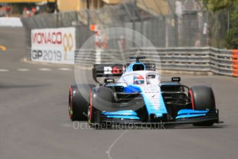 World © Octane Photographic Ltd. Formula 1 – Monaco GP. Practice 3. ROKiT Williams Racing FW 42 – George Russell. Monte-Carlo, Monaco. Saturday 25th May 2019.