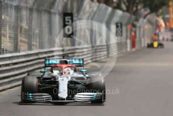 World © Octane Photographic Ltd. Formula 1 – Monaco GP. Practice 3. Mercedes AMG Petronas Motorsport AMG F1 W10 EQ Power+ - Lewis Hamilton. Monte-Carlo, Monaco. Saturday 25th May 2019.