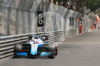 World © Octane Photographic Ltd. Formula 1 – Monaco GP. Practice 3. ROKiT Williams Racing FW 42 – George Russell. Monte-Carlo, Monaco. Saturday 25th May 2019.