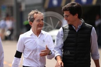 World © Octane Photographic Ltd. Formula 1 - Monaco GP. Practice 3. Alain Prost – Special Advisor to Renault Sport Formula 1 Team. Monte-Carlo, Monaco. Saturday 25th May 2019.