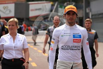 World © Octane Photographic Ltd. Formula 1 – Monaco GP. Practice 3. McLaren MCL34 – Carlos Sainz. Monte-Carlo, Monaco. Saturday 25th May 2019.
