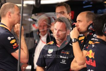 World © Octane Photographic Ltd. Formula 1 - Monaco GP. Practice 3. Christian Horner - Team Principal of Red Bull Racing. Monte-Carlo, Monaco. Saturday 25th May 2019.