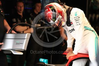 World © Octane Photographic Ltd. Formula 1 – Monaco GP. Practice 3. Mercedes AMG Petronas Motorsport AMG F1 W10 EQ Power+ - Lewis Hamilton. Monte-Carlo, Monaco. Saturday 25th May 2019.