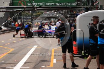 World © Octane Photographic Ltd. Formula 1 – Monaco GP. Practice 3. Scuderia Toro Rosso STR14 – Daniil Kvyat. Monte-Carlo, Monaco. Saturday 25th May 2019.