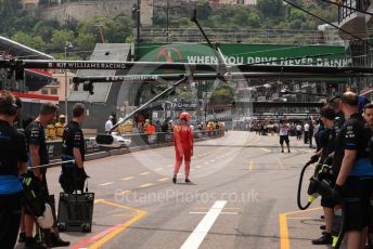 World © Octane Photographic Ltd. Formula 1 – Monaco GP. Practice 3. Scuderia Ferrari SF90 – Sebastian Vettel. Monte-Carlo, Monaco. Saturday 25th May 2019.