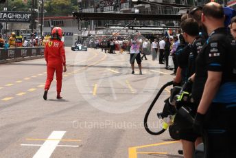 World © Octane Photographic Ltd. Formula 1 – Monaco GP. Practice 3. Scuderia Ferrari SF90 – Sebastian Vettel. Monte-Carlo, Monaco. Saturday 25th May 2019.
