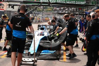 World © Octane Photographic Ltd. Formula 1 – Monaco GP. Practice 3. ROKiT Williams Racing FW 42 – George Russell. Monte-Carlo, Monaco. Saturday 25th May 2019.