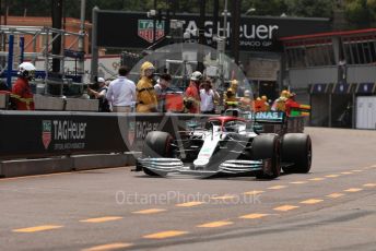 World © Octane Photographic Ltd. Formula 1 – Monaco GP. Practice 3. Mercedes AMG Petronas Motorsport AMG F1 W10 EQ Power+ - Valtteri Bottas. Monte-Carlo, Monaco. Saturday 25th May 2019.