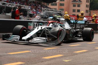 World © Octane Photographic Ltd. Formula 1 – Monaco GP. Practice 3. Mercedes AMG Petronas Motorsport AMG F1 W10 EQ Power+ - Valtteri Bottas. Monte-Carlo, Monaco. Saturday 25th May 2019.