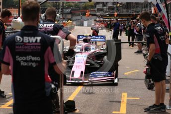 World © Octane Photographic Ltd. Formula 1 – Monaco GP. Practice 3. SportPesa Racing Point RP19 – Lance Stroll. Monte-Carlo, Monaco. Saturday 25th May 2019.