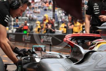 World © Octane Photographic Ltd. Formula 1 – Monaco GP. Practice 3. Mercedes AMG Petronas Motorsport AMG F1 W10 EQ Power+ - Lewis Hamilton. Monte-Carlo, Monaco. Saturday 25th May 2019.