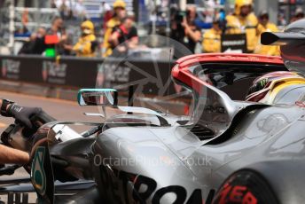 World © Octane Photographic Ltd. Formula 1 – Monaco GP. Practice 3. Mercedes AMG Petronas Motorsport AMG F1 W10 EQ Power+ - Lewis Hamilton. Monte-Carlo, Monaco. Saturday 25th May 2019.