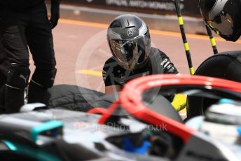 World © Octane Photographic Ltd. Formula 1 – Monaco GP. Practice 3. Mercedes AMG Petronas Motorsport AMG F1 W10 EQ Power+ - Valtteri Bottas. Monte-Carlo, Monaco. Saturday 25th May 2019.