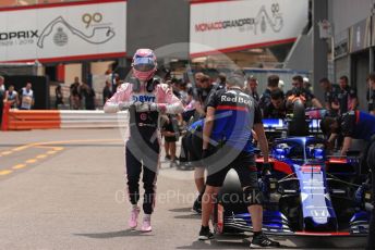 World © Octane Photographic Ltd. Formula 1 – Monaco GP. Practice 3. SportPesa Racing Point RP19 – Lance Stroll. Monte-Carlo, Monaco. Saturday 25th May 2019.