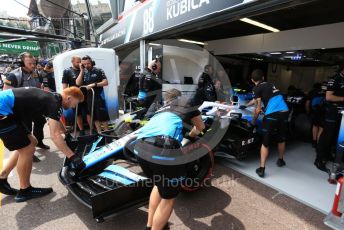 World © Octane Photographic Ltd. Formula 1 – Monaco GP. Practice 3. ROKiT Williams Racing FW42 – Robert Kubica. Monte-Carlo, Monaco. Saturday 25th May 2019.