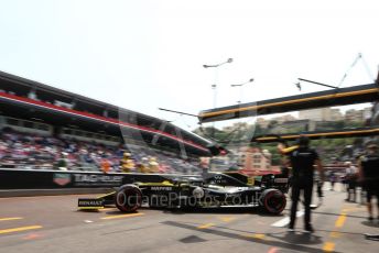 World © Octane Photographic Ltd. Formula 1 – Monaco GP. Practice 3. Renault Sport F1 Team RS19 – Daniel Ricciardo. Monte-Carlo, Monaco. Saturday 25th May 2019.