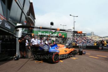 World © Octane Photographic Ltd. Formula 1 – Monaco GP. Practice 3. McLaren MCL34 – Lando Norris. Monte-Carlo, Monaco. Saturday 25th May 2019.