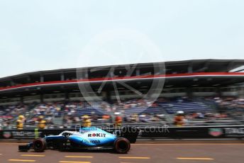World © Octane Photographic Ltd. Formula 1 – Monaco GP. Practice 3. ROKiT Williams Racing FW 42 – George Russell. Monte-Carlo, Monaco. Saturday 25th May 2019.